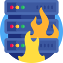 computer,firewall,security,protection,miscellaneous,database,server,data storage,data,fire,danger,flame,burn,hacking,loss