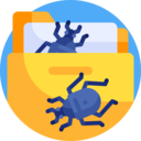 ui,computer,security,bug,files and folders,archive,folder,documents,antivirus,malware,infected,infected folder ok 