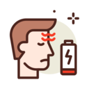 healthcare and medical,battery,tired,headache,fever,immunity,tiredness