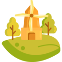 ecology and environment,ecology,architecture and city,nature,buildings,mill,farming and gardening,farm,windmill,ecological,sprout,eco,global warming,greenhouse effect ok 