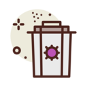 virus,healthcare and medical,trash,garbage,bin,bacteria,covid,destroy