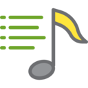 music and multimedia,music,multimedia,quaver,music note,playlist