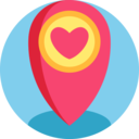 interface,signs,heart,maps and location,pin,map pointer,map point,map location,placeholder,location,love,valentines day,love and romance,wedding ok 