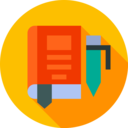 book,pencil,edit tools,files and folders,graphic design,notepad,writing tool,edit tool,editorial design