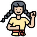 sports and competition,woman,avatar,people,dance,fight,fighter,brazilian,martial art,capoeira,martial