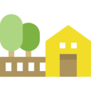 house,architecture and city,real estate,home,buildings,tree,fence,rental,rent ok 