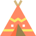 architecture and city,travel,buildings,signaling,shapes and symbols,camping,american,outdoor,native,shelter,teepee,sioux ok 