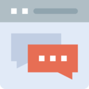 ui,interface,seo and web,browser,speech bubble,communications,chat,social media,webpage,web,chat bubble,web chat
