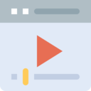 ui,interface,music and multimedia,multimedia,movie,video player,play button,multimedia option,browser,website,communications,webpage,video,streaming,video play