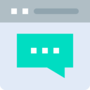 ui,text,website,speech bubble,conversation,communications,chat,social media,webpage,message,talk,chat bubble