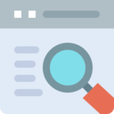 ui,interface,multimedia,seo and web,magnifying glass,browser,website,web,search,loupe,web page,html,search engine,url,engine