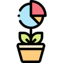 business and finance,analytics,pie chart,plant,stats,growth,develope ok 