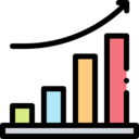 business and finance,interface,analytics,line,bars,chart,data analytics,graphic,increase,increasing