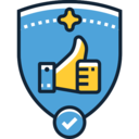 ui,shield,security,protection,quality,commerce and shopping,sticker,badge,safety,hands and gestures,safe,guarantee,trust,waranty ok 