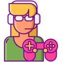user,girl,gaming,game console,gamer,console,video game,joystick,game controller ok 