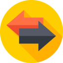 exchange,arrows,communications,next,interchange