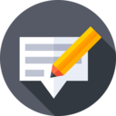 interface,pencil,speech bubble,conversation,communications,chat,social media,message,comment,bubble speech