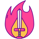 miscellaneous,gaming,fire,power,flame,weapon,videogame,sword,fight,battle,powered