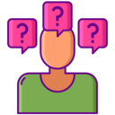 user,communications,chat,gamer,player,question mark,why,question,new,chat bubble,request,interrogation,noob