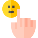 social media,pointer,like,emoji,emoticons,happy face