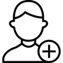 multimedia,avatar,add,user,profile,people,social,stick man