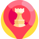 tower,maps and location,placeholder,location pin,rook,chess game,tournament