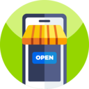 commerce and shopping,smartphone,shop,mobile,online,commerce,open,online store,online shop,buy,shopping online ok 