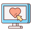 electronics,interface,technology,computer,click,heart,monitor,screen,like,cursor