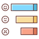 business,graph,horizontal,bar,emoticons,chart,graphic,shapes and symbols,distribution