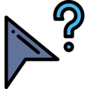 ui,interface,arrows,click,arrow,pointer,computer mouse,mouse,question mark,question,cursor,point,clicker