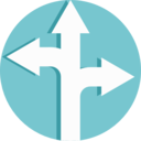 information,arrow,intersection,direction,signaling,signal,directional,traffic sign,traffic signal,turn