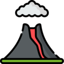 landscape,nature,danger,natural,volcano,eruption,erupting