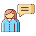 care,woman,information,professions and jobs,people,support,chat bubble,customer service,customer,operator