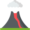 landscape,nature,danger,natural,volcano,eruption,erupting