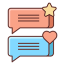 speech bubble,communications,satisfaction,customer review,testimonials