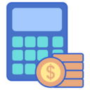 business and finance,notes,calculator,cash,coins,budgeting
