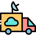 electronics,transportation,cloud,communications,weather,signal,truck,van,antenna,climatology