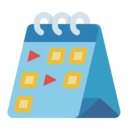 time and date,calendar,date,schedule,day,video,online learning,event,desk calendar