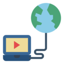 seo and web,video player,laptop,internet,connection,online,communication,global