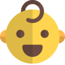 chat,social network,messenger,emoji,smileys,emoticons,face,emoticon,baby,grinning,facial expression