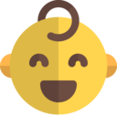 chat,social network,messenger,emoji,smileys,emoticons,face,emoticon,baby,grinning,facial expression