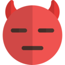 chat,social network,messenger,emoji,smileys,emoticons,face,emoticon,devil,expressionless,facial expression