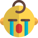 chat,social network,messenger,emoji,smileys,emoticons,face,emoticon,crying,baby,facial expression