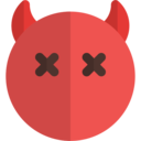 chat,social network,dead,messenger,emoji,smileys,emoticons,face,emoticon,devil,facial expression