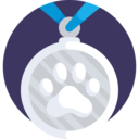 animals,pet,sports and competition,medal,certificate,quality,winner,award,champion,dog,pawprint
