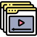 interface,education,movie,video player,play button,multimedia option,video