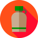 food and restaurant,flask,water,bottle,Tools and utensils,water bottle,thirst,canteen