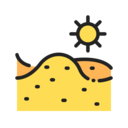 sun,landscape,nature,desert