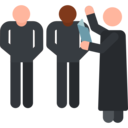 cultures,people,humanpictos,men,death,funeral,priest,burial,sorrow,grief,widower