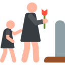 cultures,people,humanpictos,death,funeral,marital status,burial,sorrow,grief,widow,orphan